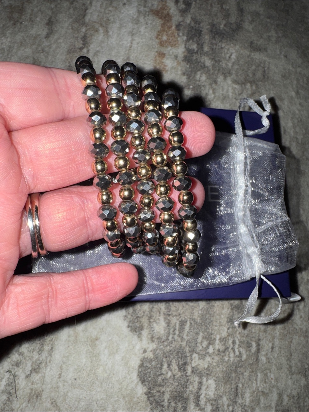 Park Lane Denali Beaded Stretch Bracelet Set - Picture 2 of 5